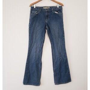 Y2K American Eagle Womens Jeans Size 8 Bootcut Flare Low Rise‎ Grunge Casual